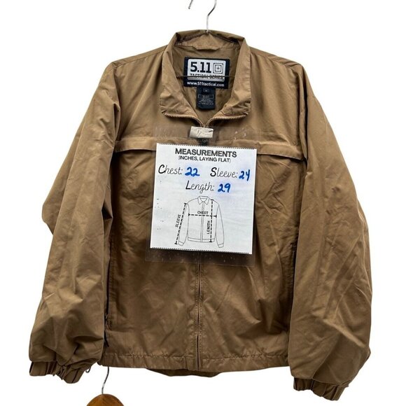 5.11 Tactical Series Mens Jacket With 8 Pockets & Zipper Closure MEDIUM - Picture 11 of 11